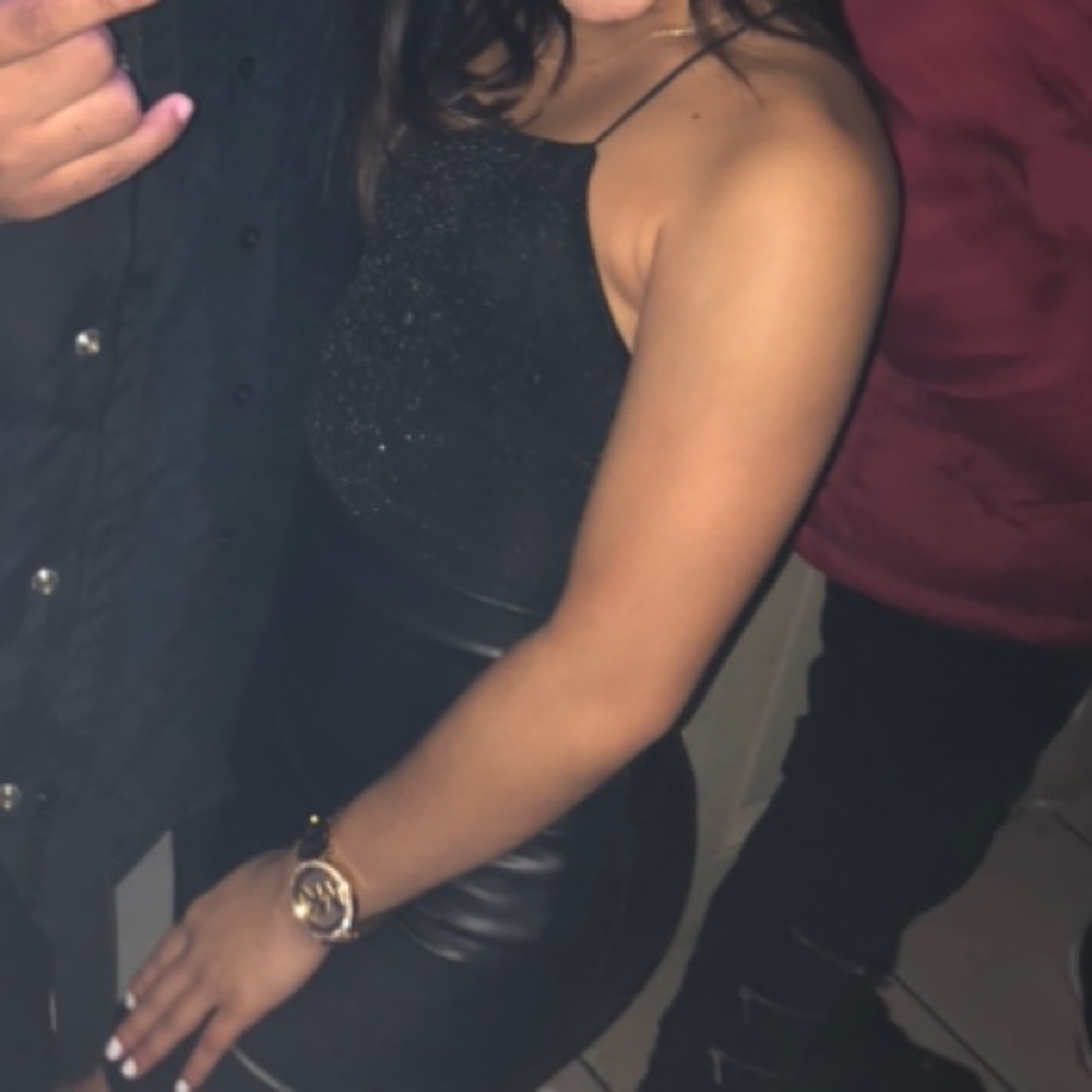 Sparkle Scoop Neck Top